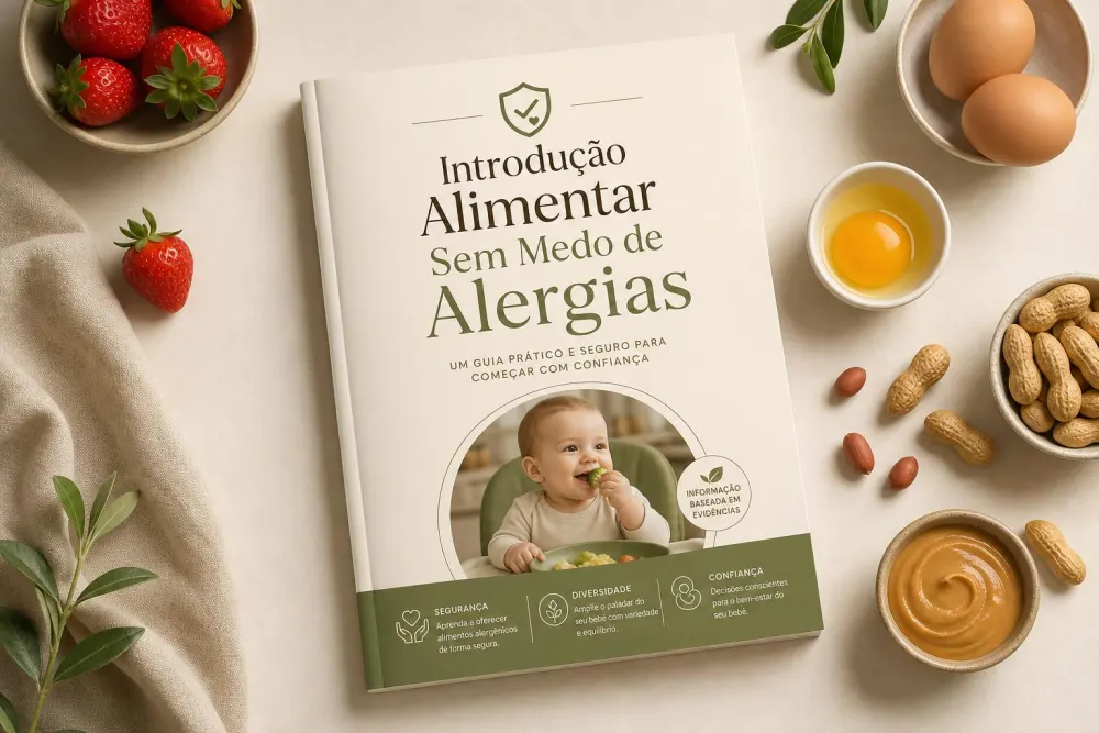 Capa do bônus 3: Introdução Alimentar Sem Medo de Alergias