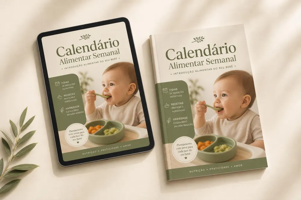 Capa do bônus 1: Calendário Alimentar Semanal